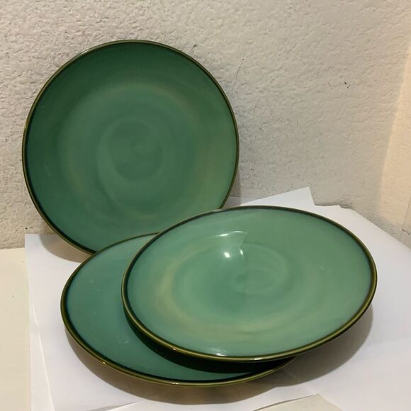 Sango ROMA  Sage 10.5" dinner Plates 4935 Lot of 3 G25 - Picture 1 of 6